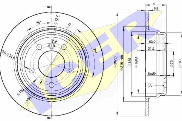 Brake Disc (78BD4129-2)