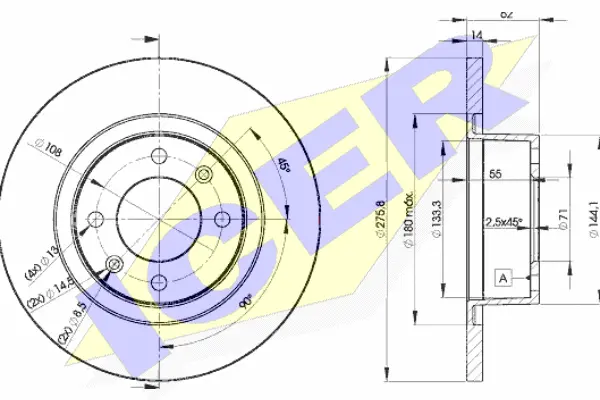 Brake Disc (78BD4754-2)