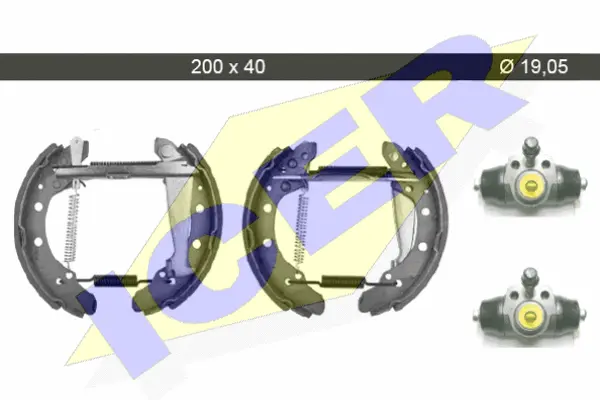 Brake Shoe Set (79KT0003 C)