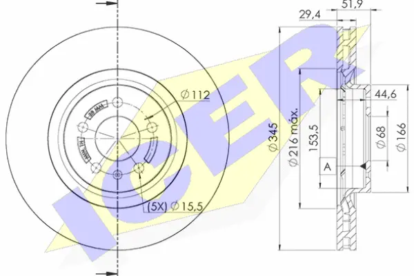 Brake Disc (78BD6078-2)