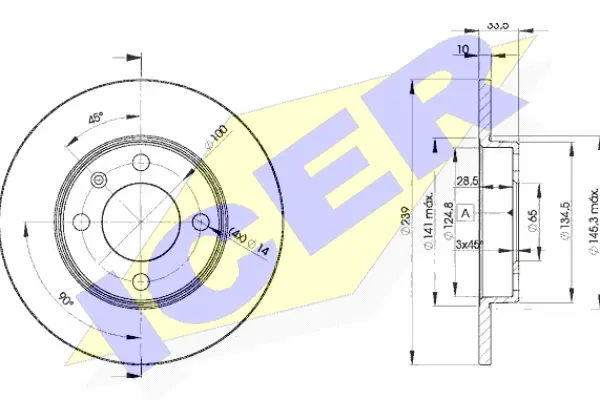 Brake Disc (78BD5304-2)
