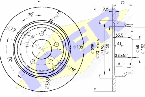 Brake Disc (78BD7940-2)