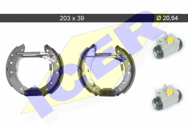 Brake Shoe Set (79KT0087 C)