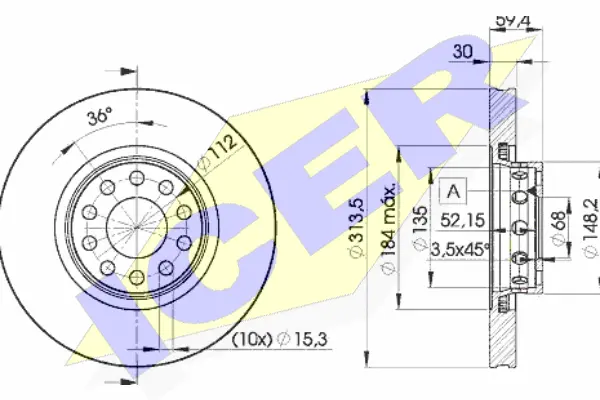 Brake Disc (78BD8015-2)
