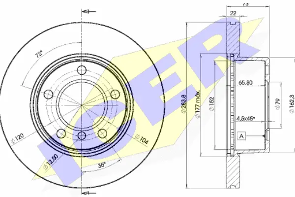 Brake Disc (78BD4629-2)
