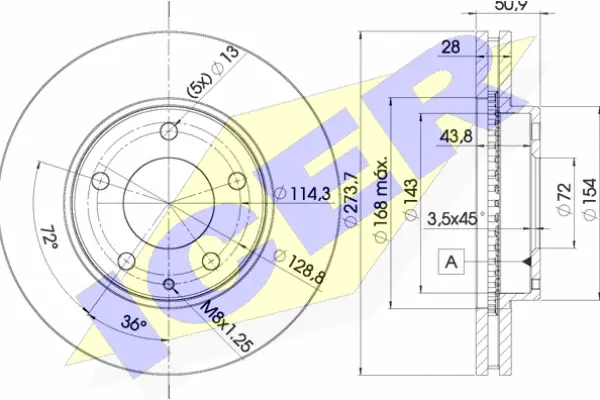 Brake Disc (78BD2671-2)