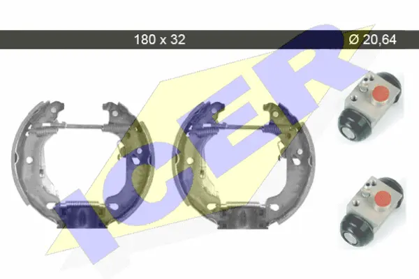 Brake Shoe Set (79KT0013 C)