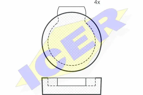 Brake Pad Set, disc parking brake (180202)