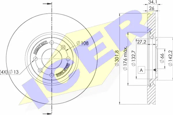 Brake Disc (78BD5017-2)