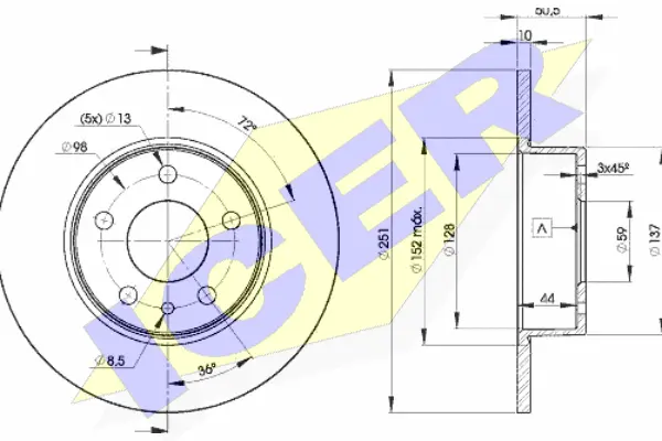 Brake Disc (78BD8684-2)