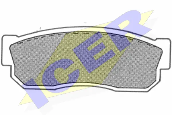 Brake Pad Set, disc brake (180793)