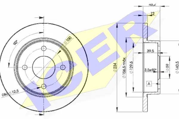 Brake Disc (78BD5001-2)