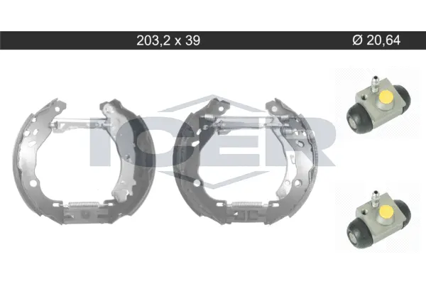Brake Shoe Set (79KT0116 C)
