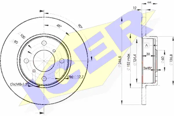 Brake Disc (78BD0711-2)