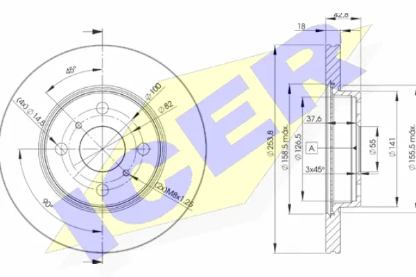 Brake Disc (78BD1608-2)