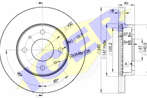 Brake Disc (78BD5800-2)