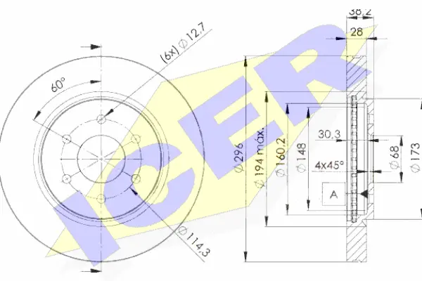 Brake Disc (78BD4200-2)