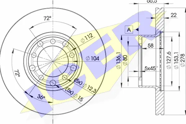 Brake Disc (78BD0205-2)