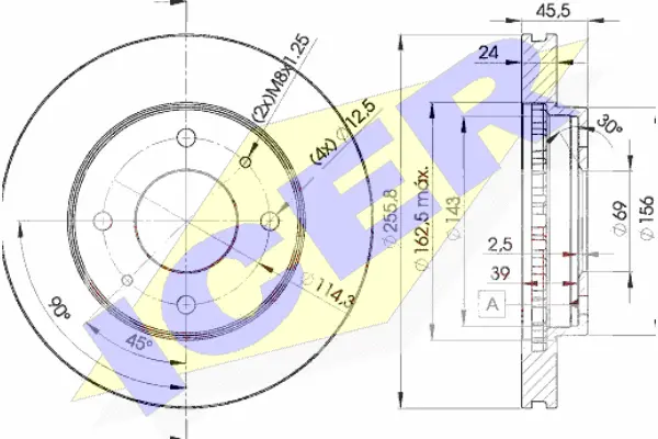Brake Disc (78BD2926-2)