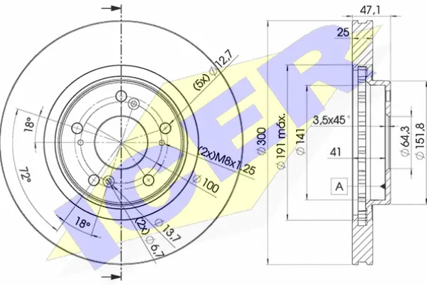 Brake Disc (78BD2912-2)