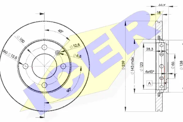 Brake Disc (78BD5303-2)