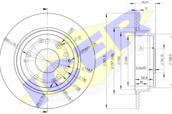 Brake Disc (78BD2469-2)