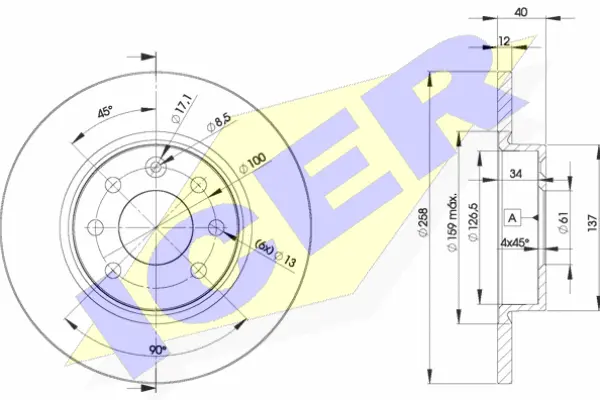 Brake Disc (78BD2947-2)