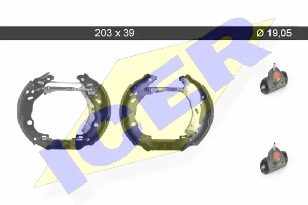 Brake Shoe Set (79KT0051 C)