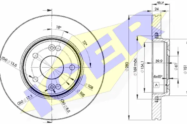 Brake Disc (78BD2234-2)