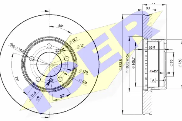 Brake Disc (78BD9895-2)