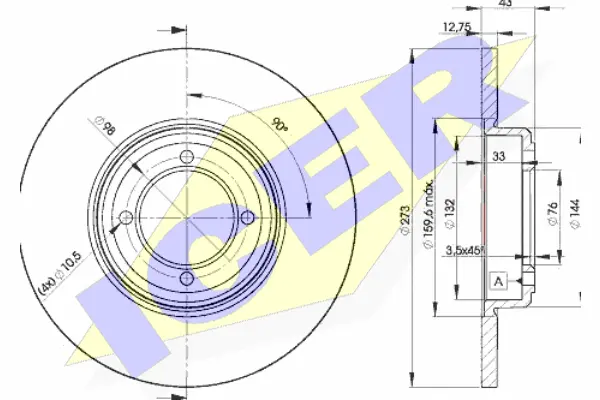 Brake Disc (78BD4642-2)