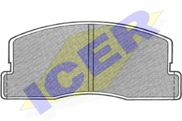 Brake Pad Set, disc brake (180493)