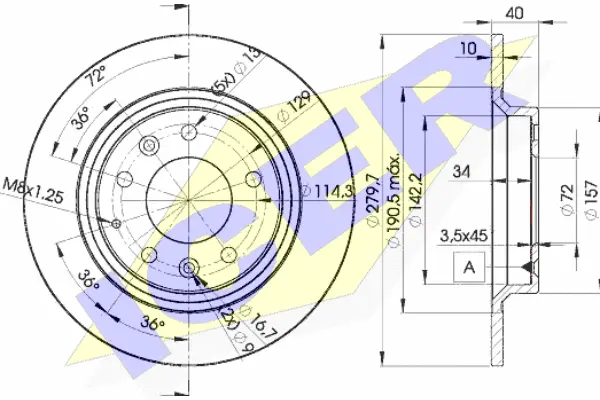 Brake Disc (78BD3268-2)