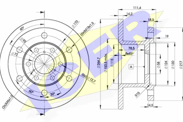 Brake Disc (78BD3907-1)