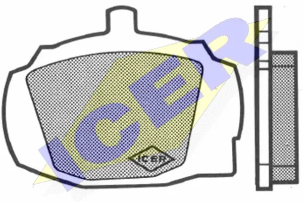 Brake Pad Set, disc brake (180071)