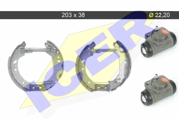 Brake Shoe Set (79KT0021 C)