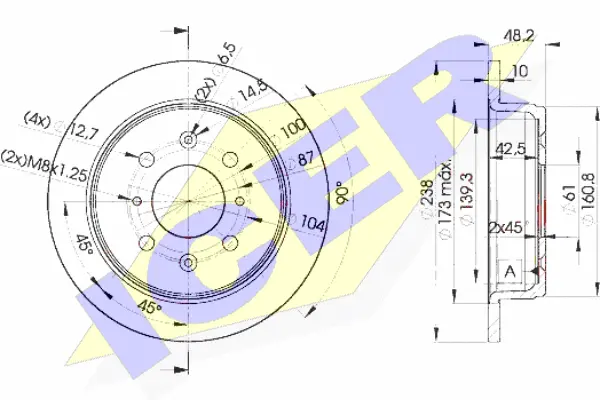 Brake Disc (78BD0817-2)