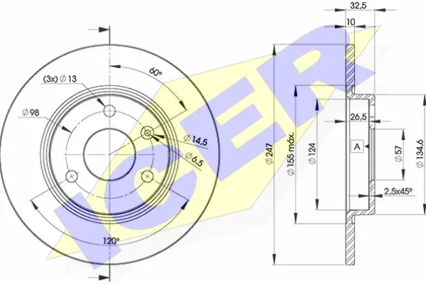 Brake Disc (78BD7276-2)
