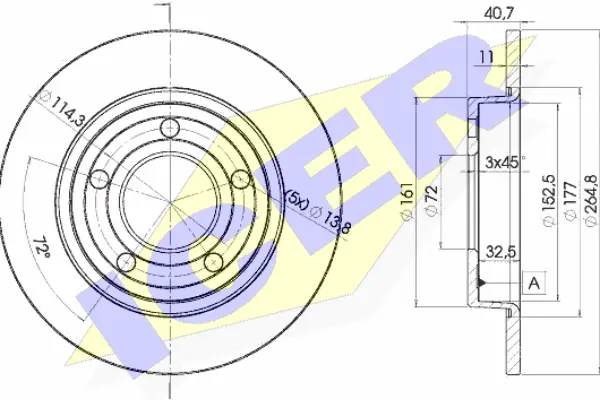 Brake Disc (78BD3275-2)