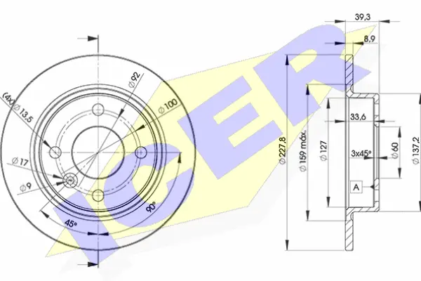 Brake Disc (78BD6165-2)