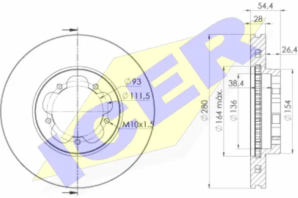 Brake Disc (78BD5632-2)