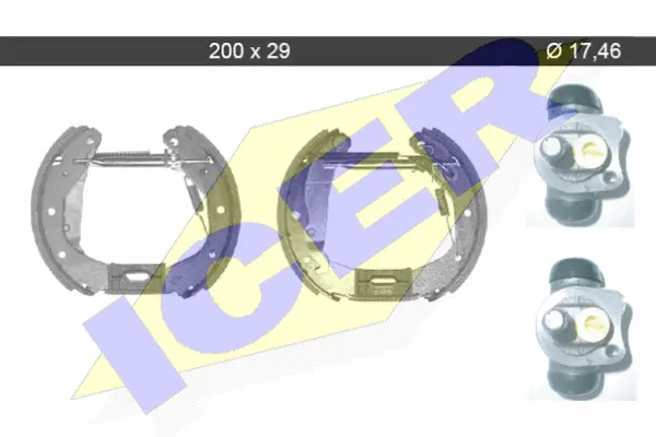 Brake Shoe Set (79KT0036 C)