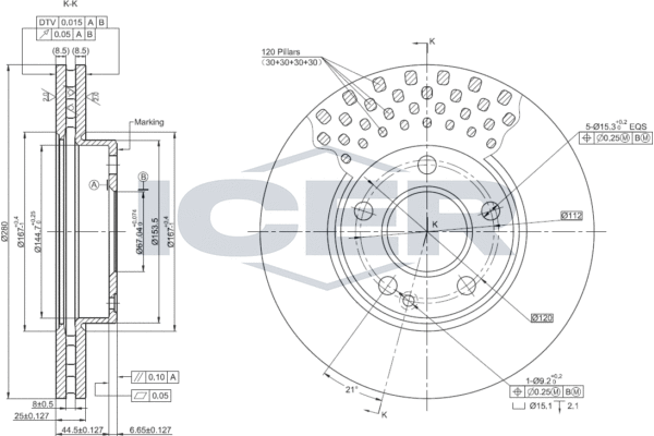 Brake Disc (78BD0108-2)