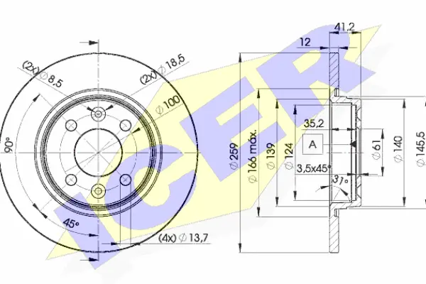Brake Disc (78BD4707-2)