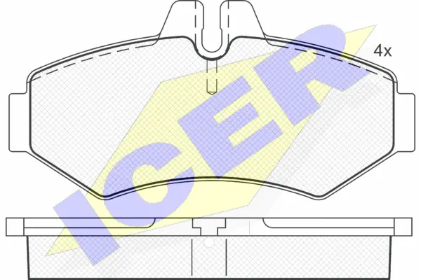 Brake Pad Set, disc brake (141289)