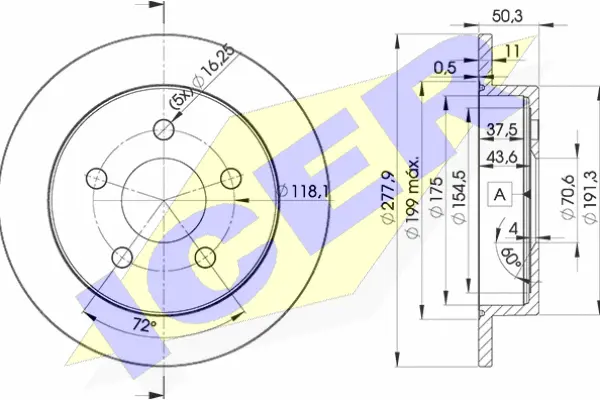Brake Disc (78BD2058-2)