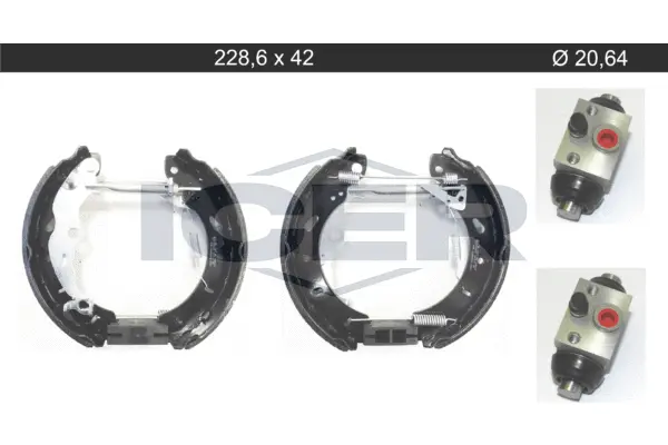 Brake Shoe Set (79KT0130 C)