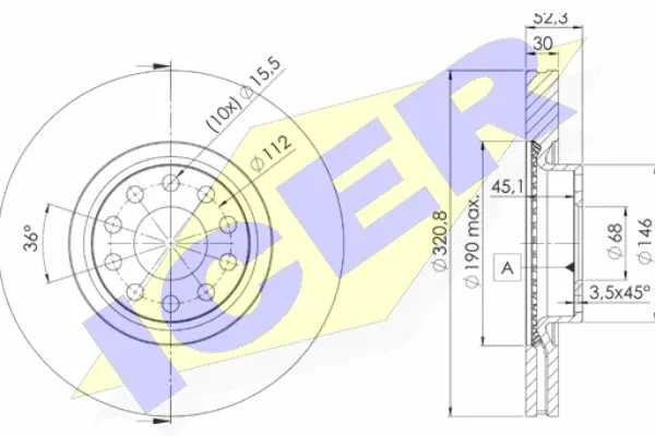 Brake Disc (78BD4086-2)
