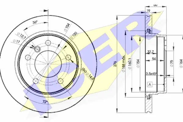 Brake Disc (78BD2315-2)