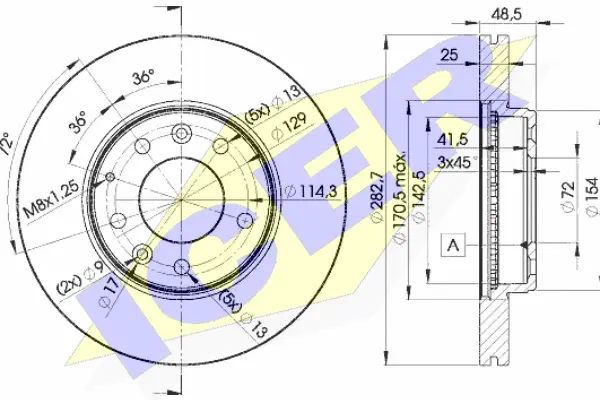 Brake Disc (78BD3269-2)